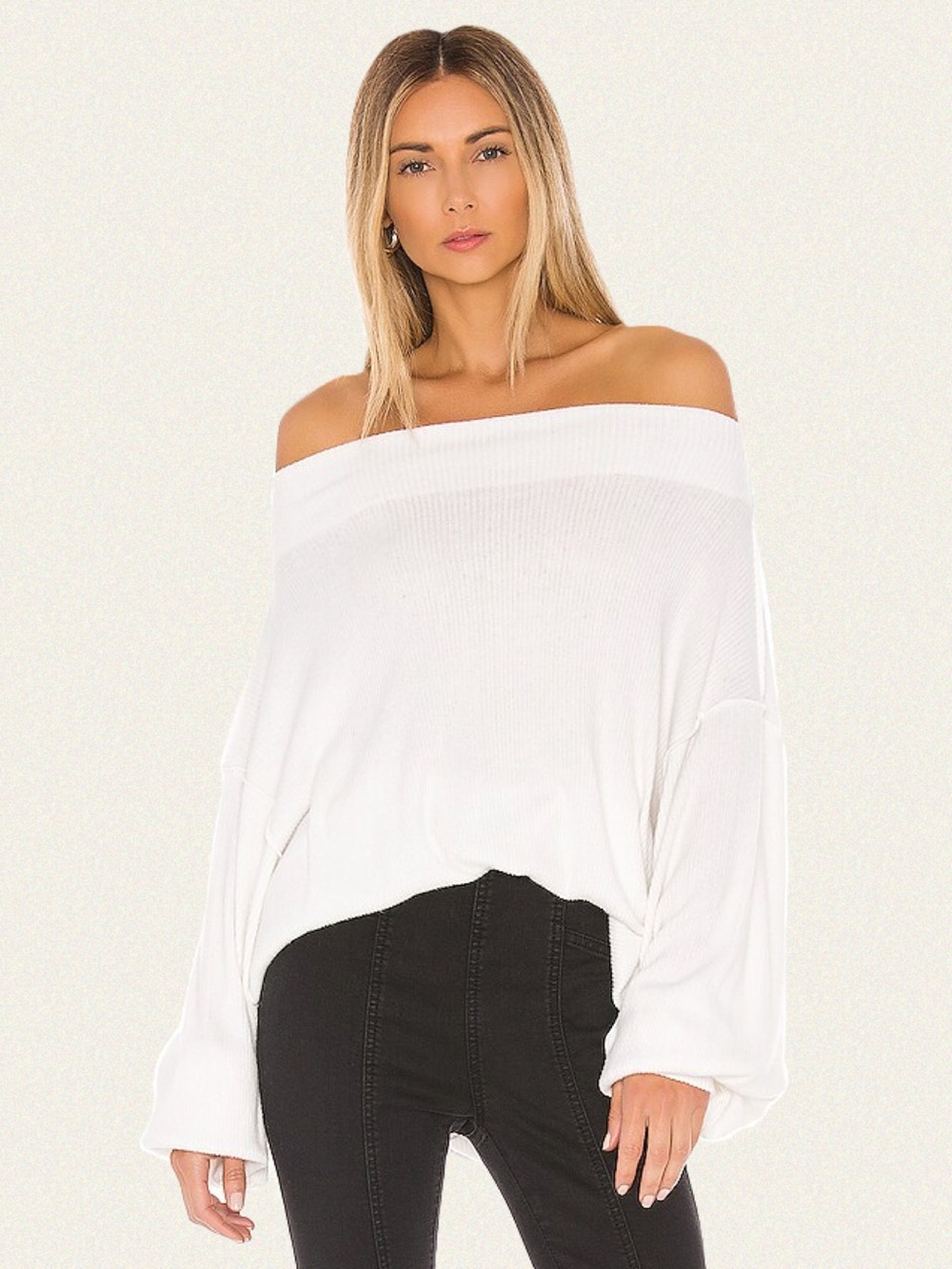 |NWOT| We The Free Main Squeeze Oversized Hacci Top